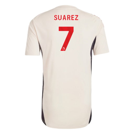 2025-2026 Liverpool Training Jersey (White) (Suarez 7)