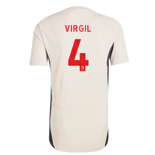 2025-2026 Liverpool Training Jersey (White) (Virgil 4)