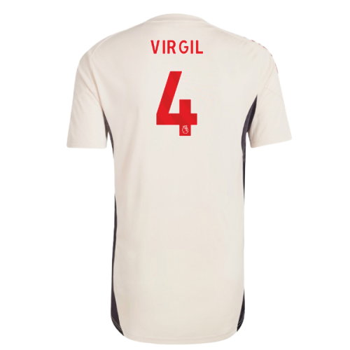 2025-2026 Liverpool Training Jersey (White) (Virgil 4)