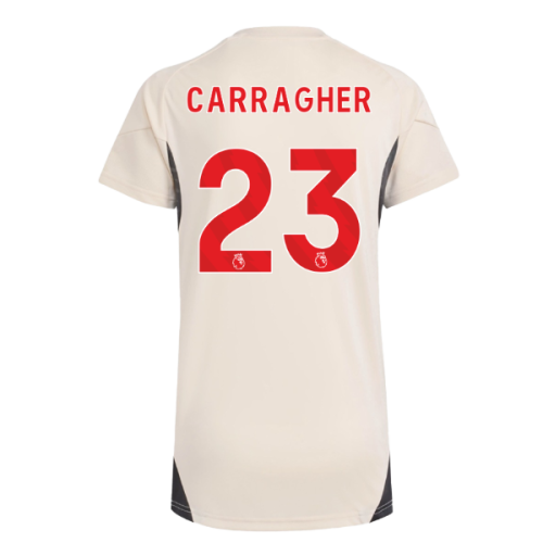 2025-2026 Liverpool Training Jersey (White) - Womens (Carragher 23)