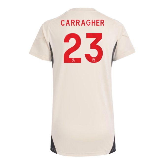 2025-2026 Liverpool Training Jersey (White) - Womens (Carragher 23)
