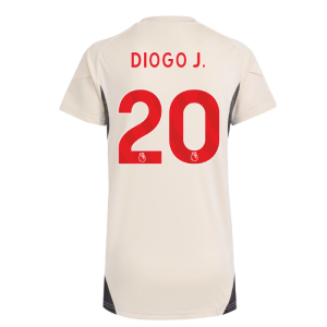 2025-2026 Liverpool Training Jersey (White) - Womens (Diogo J. 20)