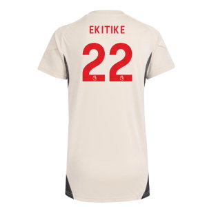 2025-2026 Liverpool Training Jersey (White) - Womens (Ekitike 22)
