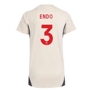 2025-2026 Liverpool Training Jersey (White) - Womens (Endo 3)