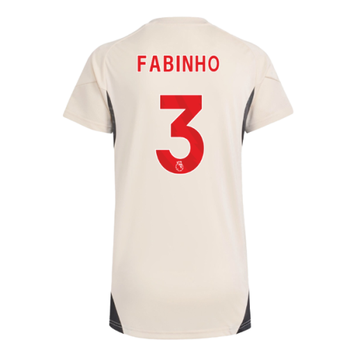 2025-2026 Liverpool Training Jersey (White) - Womens (Fabinho 3)