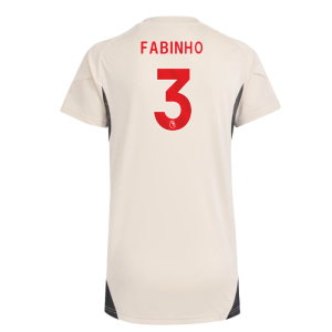 2025-2026 Liverpool Training Jersey (White) - Womens (Fabinho 3)