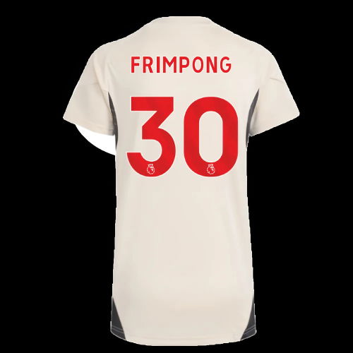 2025-2026 Liverpool Training Jersey (White) - Womens (Frimpong 30)