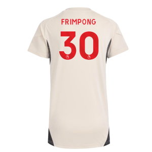 2025-2026 Liverpool Training Jersey (White) - Womens (Frimpong 30)