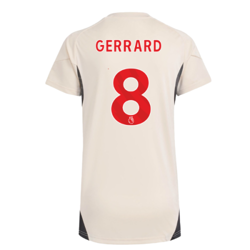 2025-2026 Liverpool Training Jersey (White) - Womens (Gerrard 8)