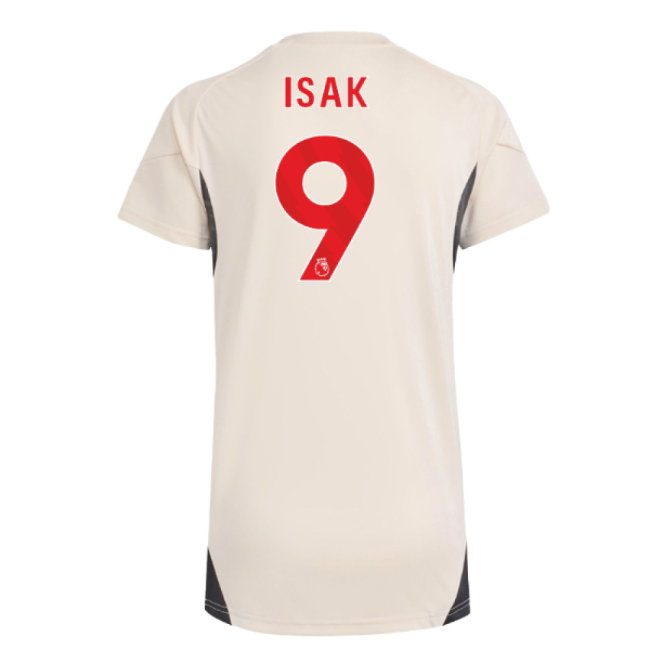 2025-2026 Liverpool Training Jersey (White) - Womens (Isak 9)