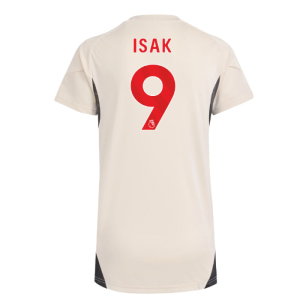 2025-2026 Liverpool Training Jersey (White) - Womens (Isak 9)