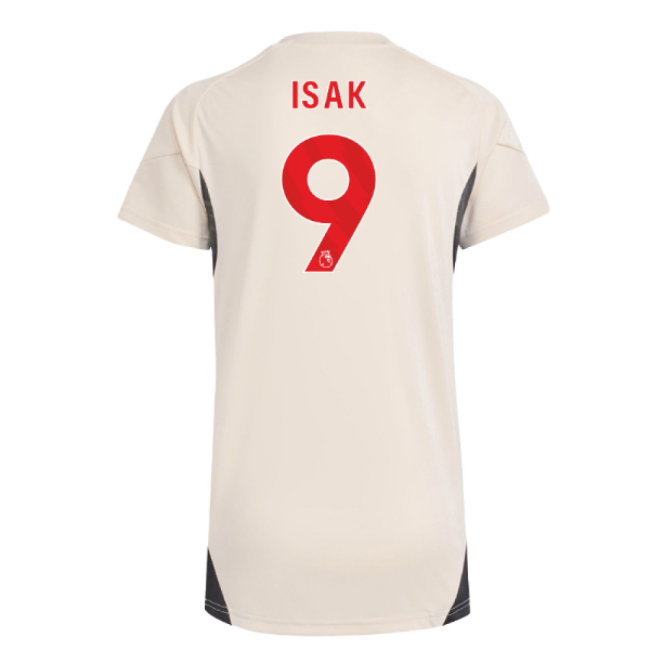 2025-2026 Liverpool Training Jersey (White) - Womens (Isak 9)