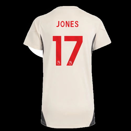 2025-2026 Liverpool Training Jersey (White) - Womens (Jones 17)