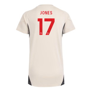 2025-2026 Liverpool Training Jersey (White) - Womens (Jones 17)