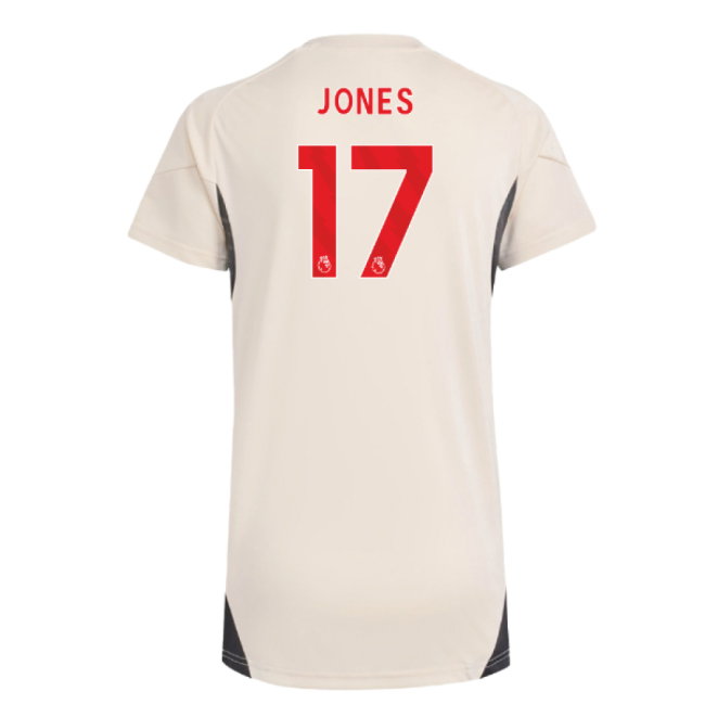 2025-2026 Liverpool Training Jersey (White) - Womens (Jones 17)