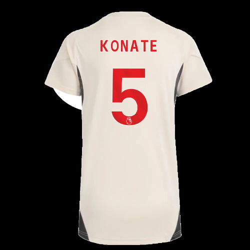 2025-2026 Liverpool Training Jersey (White) - Womens (Konate 5)