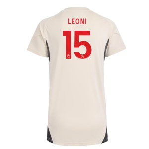2025-2026 Liverpool Training Jersey (White) - Womens (Leoni 15)