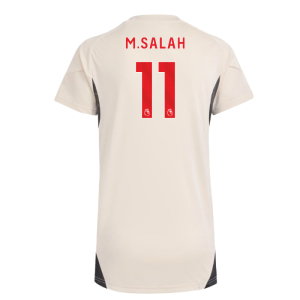 2025-2026 Liverpool Training Jersey (White) - Womens (M.Salah 11)