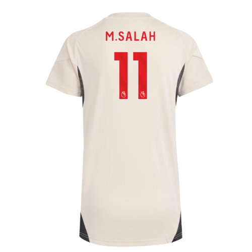 2025-2026 Liverpool Training Jersey (White) - Womens (M.Salah 11)