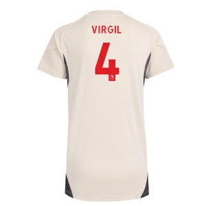 2025-2026 Liverpool Training Jersey (White) - Womens (Virgil 4)