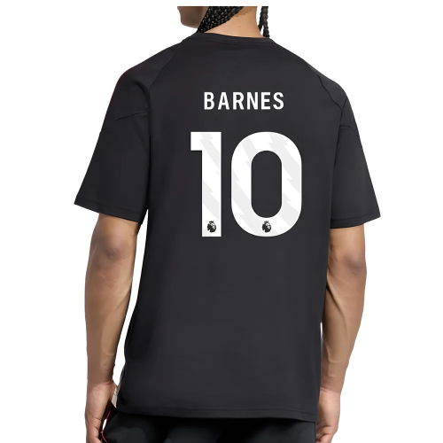 2025-2026 Liverpool Training Tee (Black) (Barnes 10)