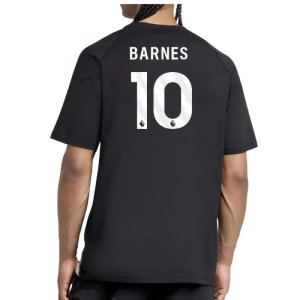 2025-2026 Liverpool Training Tee (Black) (Barnes 10)
