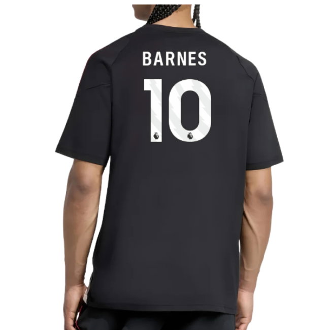 2025-2026 Liverpool Training Tee (Black) (Barnes 10)