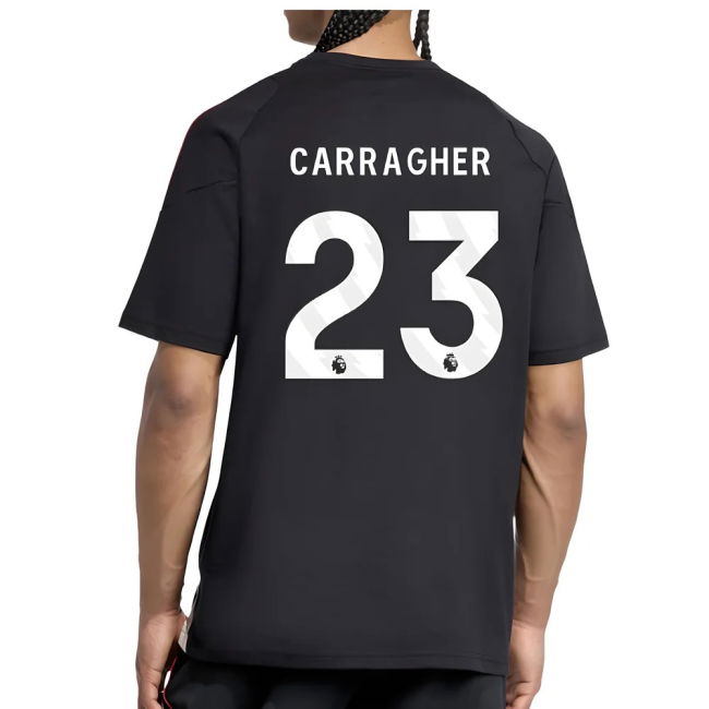 2025-2026 Liverpool Training Tee (Black) (Carragher 23)