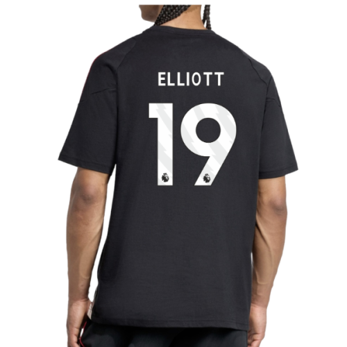 2025-2026 Liverpool Training Tee (Black) (Elliott 19)
