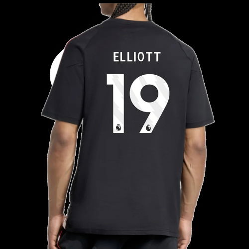 2025-2026 Liverpool Training Tee (Black) (Elliott 19)