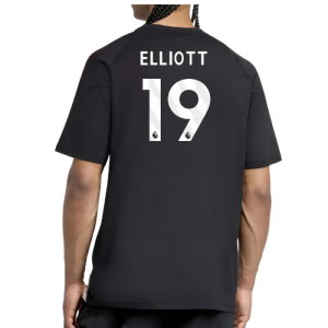 2025-2026 Liverpool Training Tee (Black) (Elliott 19)