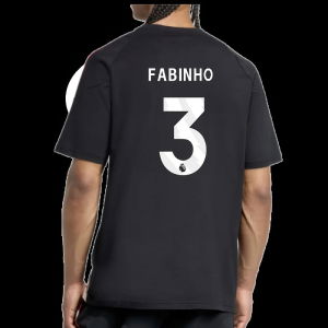 2025-2026 Liverpool Training Tee (Black) (Fabinho 3)