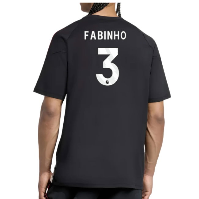 2025-2026 Liverpool Training Tee (Black) (Fabinho 3)