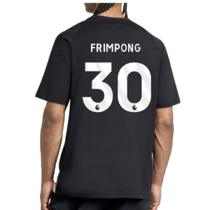 2025-2026 Liverpool Training Tee (Black) (Frimpong 30)