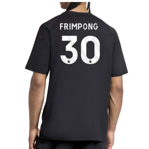 2025-2026 Liverpool Training Tee (Black) (Frimpong 30)