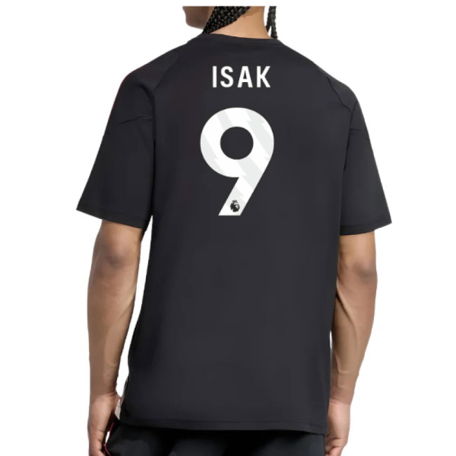 2025-2026 Liverpool Training Tee (Black) (Isak 9)