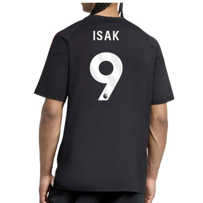 2025-2026 Liverpool Training Tee (Black) (Isak 9)