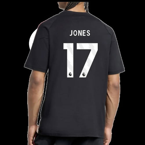 2025-2026 Liverpool Training Tee (Black) (Jones 17)