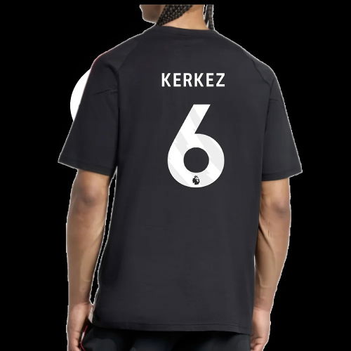 2025-2026 Liverpool Training Tee (Black) (Kerkez 6)