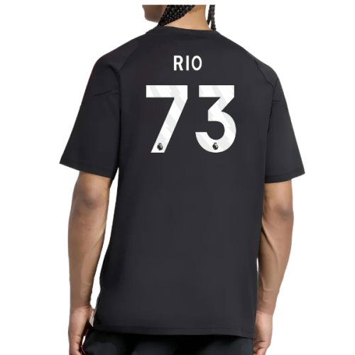 2025-2026 Liverpool Training Tee (Black) (Rio 73)