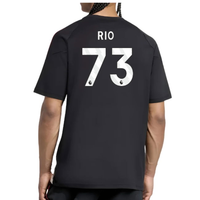 2025-2026 Liverpool Training Tee (Black) (Rio 73)