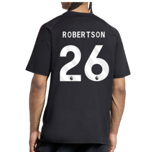 2025-2026 Liverpool Training Tee (Black) (Robertson 26)