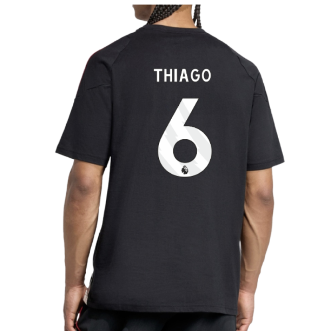 2025-2026 Liverpool Training Tee (Black) (Thiago 6)