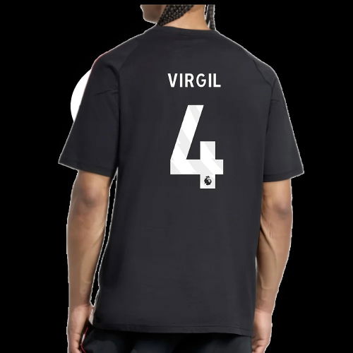 2025-2026 Liverpool Training Tee (Black) (Virgil 4)