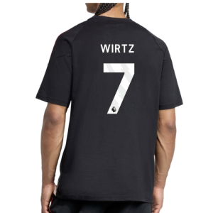 2025-2026 Liverpool Training Tee (Black) (Wirtz 7)