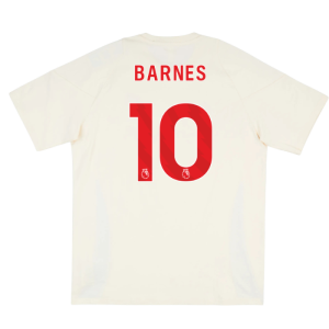 2025-2026 Liverpool Training Tee (White) (Barnes 10)
