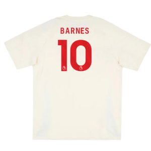 2025-2026 Liverpool Training Tee (White) (Barnes 10)