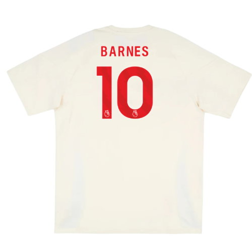2025-2026 Liverpool Training Tee (White) (Barnes 10)