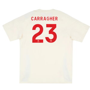 2025-2026 Liverpool Training Tee (White) (Carragher 23)