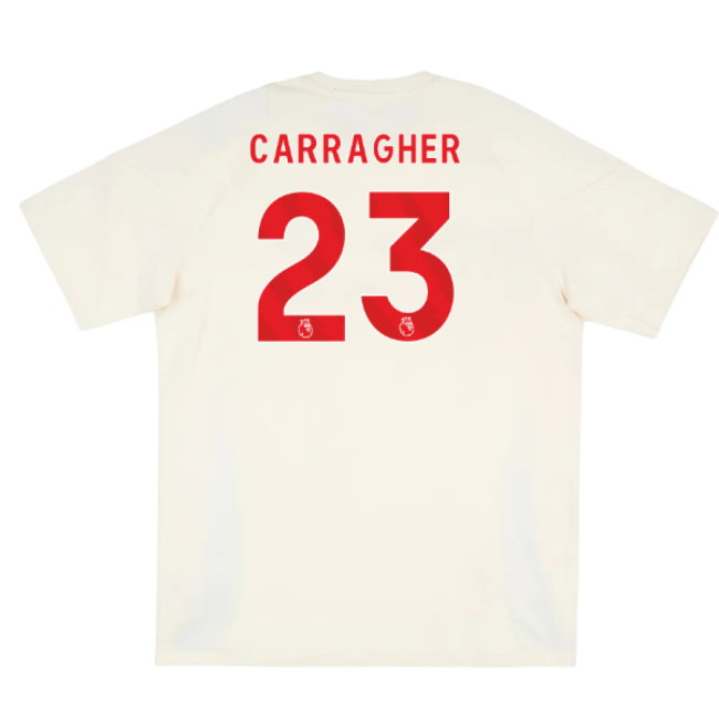2025-2026 Liverpool Training Tee (White) (Carragher 23)